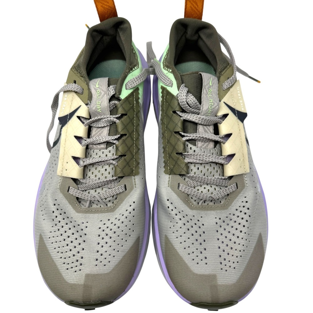 Nike Zegama 2 Men's TrailRunning Shoes Light Iron Ore Vapor Green US 8.5 - Picture 5 of 9